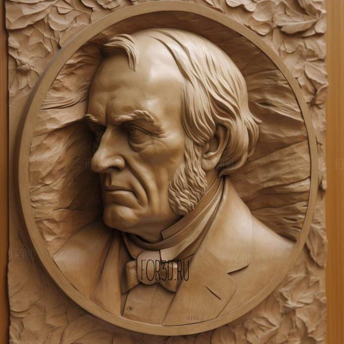 Joseph Lister 4 stl model for CNC